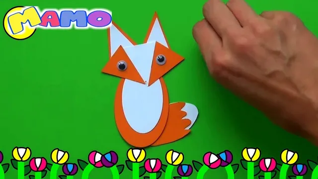 Eine Hand legt einen Papierfuchs hin: So entstehen die Bastelvideos