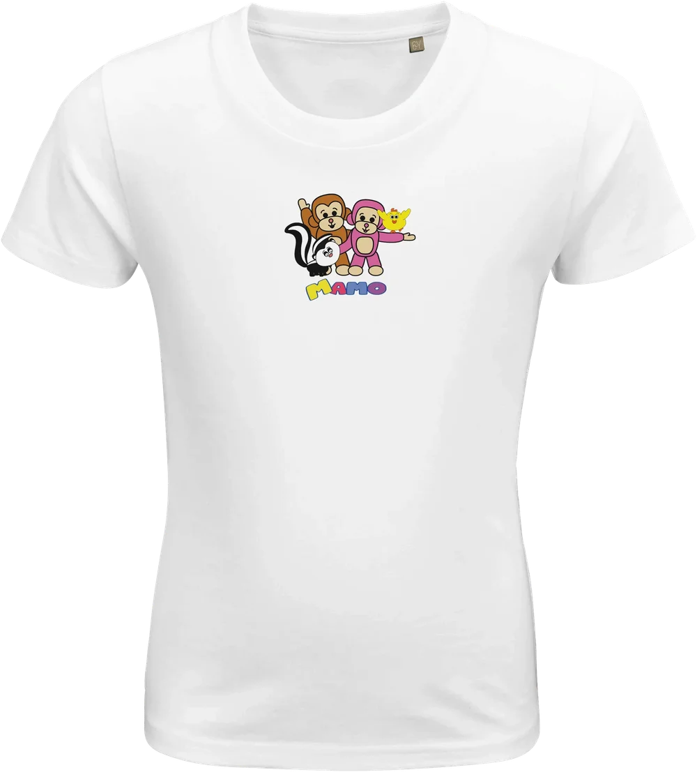 Kids' T-shirt Mamo and his friends (2-12 years)